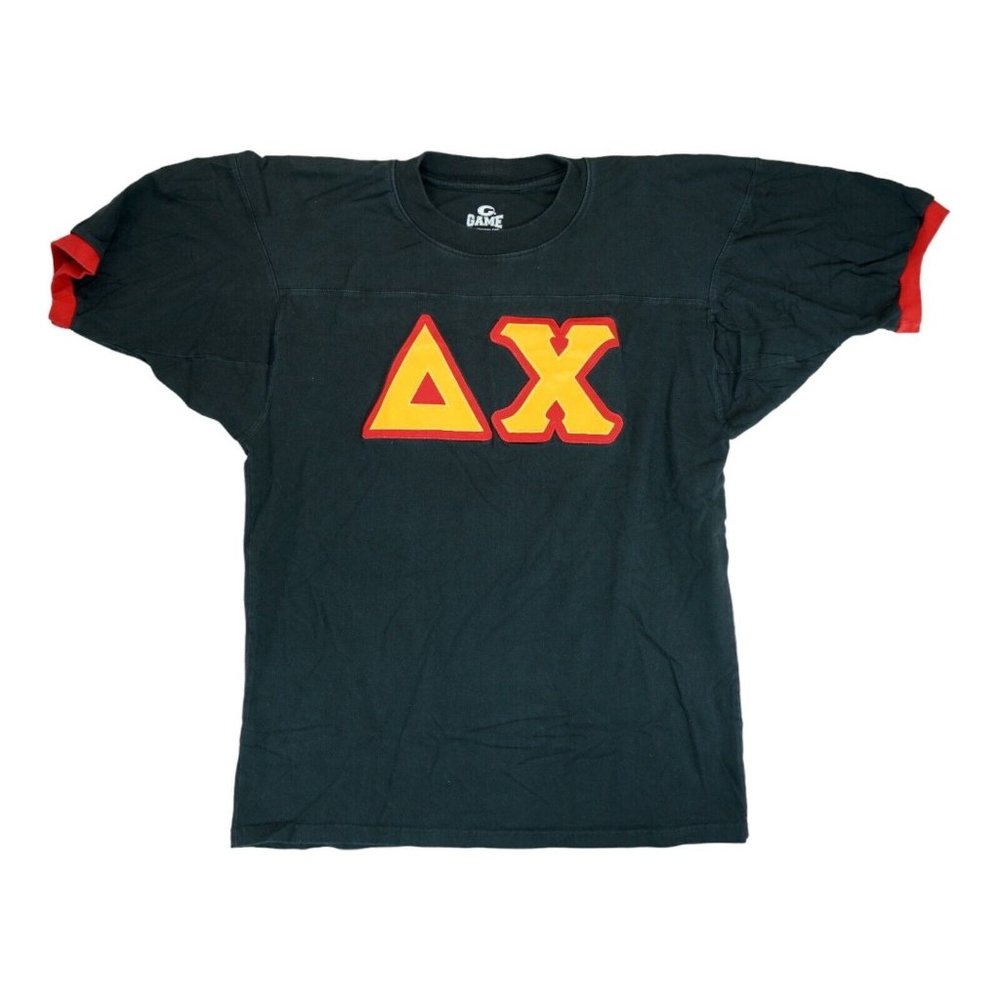 Game Sportswear Men's T Shirt ~ Size Large L ~ Delta X ~ Gamers ~ 100% Cotton‎